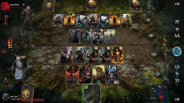 ПРОСТАЯ КОЛОДА ДЛЯ БЫСТРОГО ПОДНЯТИЯ РАНГА | Гвинт Gwent Witcher смотреть онлайн