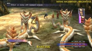 Final Fantasy X HD Remaster - Monster Capture Guide - Mushroom Rock Road - Djose Road (Moonflow)