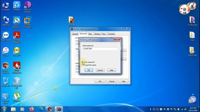 How to create password protected zip or rar file | Easy method смотреть онлайн