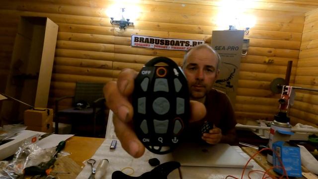 мотор якорь SEA PRO с новой прошивкой Х5 и Haswing Cayman GPS с компасом смотреть онлайн