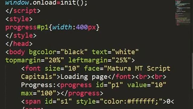 Creating progress bar- In html смотреть онлайн