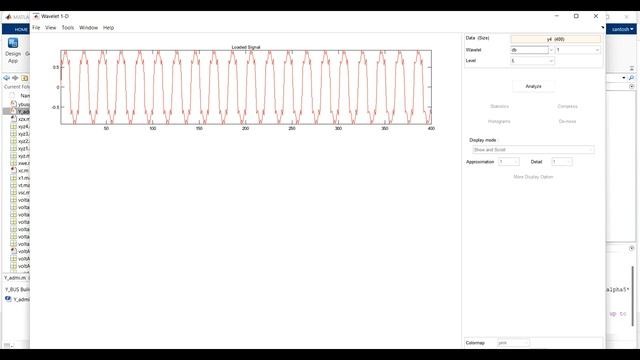 Signal Decomposition through Discrete Wavelet Transform using Wavelet Analyzer MATLAB APP смотреть онлайн