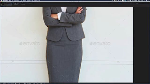 Using the Pen Tool in After Effects to Cut out an Image смотреть онлайн