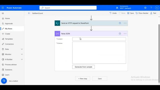 SharePoint online: Get List Item Count using Power Automate and Rest API смотреть онлайн