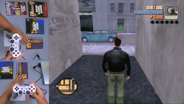 GTA III / GTA 3 PS2 Indonesia, Grand Theft Auto III / 3 GTA Double Pack Playstation 2 смотреть онлайн