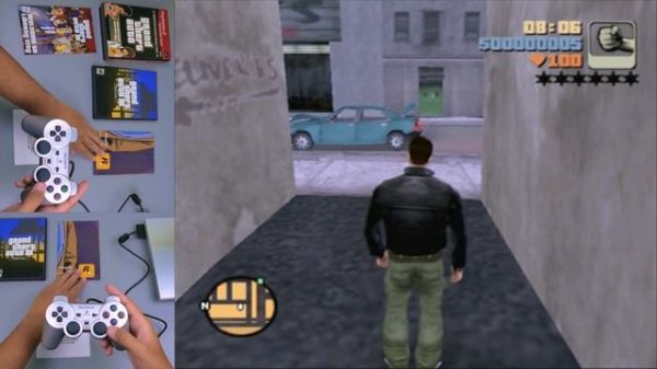 GTA III / GTA 3 PS2 Indonesia, Grand Theft Auto III / 3 GTA Double Pack Playstation 2