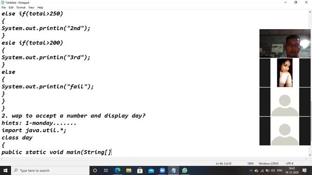 switch case program in java смотреть онлайн