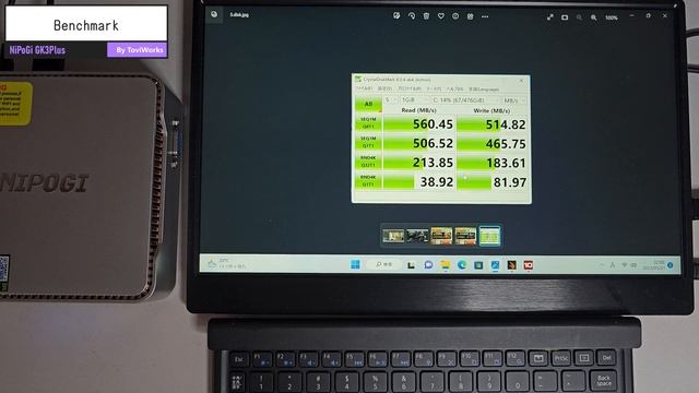 【ミニPC分解】NiPoGi GK3Plus レビュー 意外と快適！3D性能はミドルスマホ相当