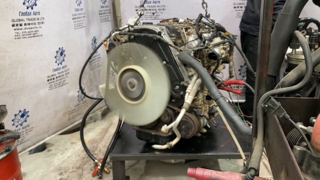 Проверка давления масла в двигателе D4CB E641120 смотреть онлайн