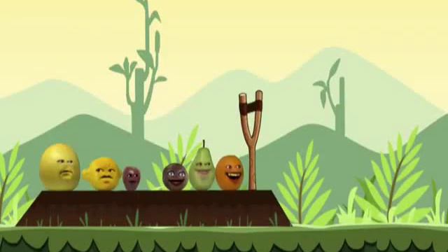 Annoying Orange Death-Rage Attack-Green Pigs смотреть онлайн