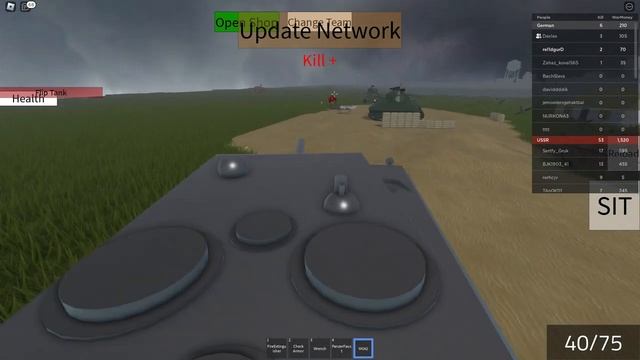 Быстрый обзор realistic ww2 tank simulator В Roblox смотреть онлайн