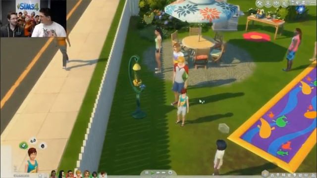 The Sims 4 Backyard Stuff Live Broadcast смотреть онлайн