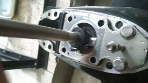 #Лодочныймотор #Gladiator9.9 нет охлаждения, #крыльчатка развалилась через 30 моточасов.