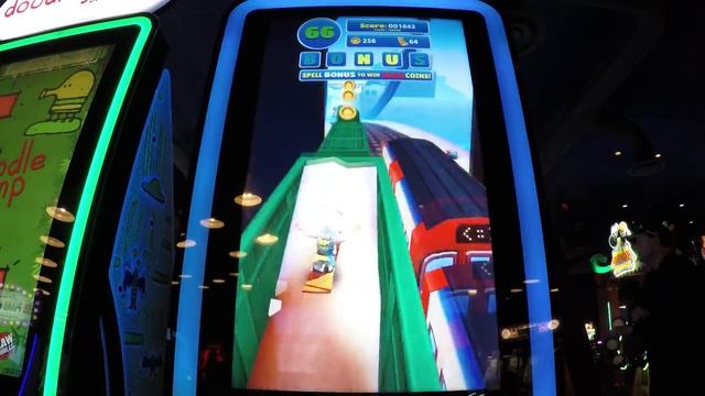 Arcade Jackpots & Game Plays: Subway Surfers +! アメリカのゲームセンター смотреть онлайн