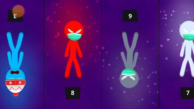 Чесный но не совсем правильный поединок. Стикман пати. смотреть онлайн