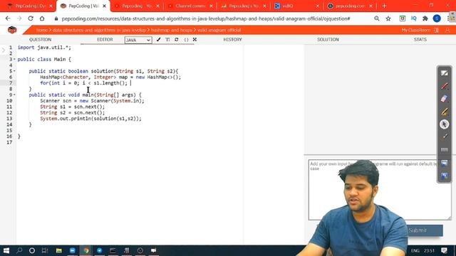 Valid Anagrams - Algorithm Explained in JAVA | Hashmap Interview Questions Playlist смотреть онлайн