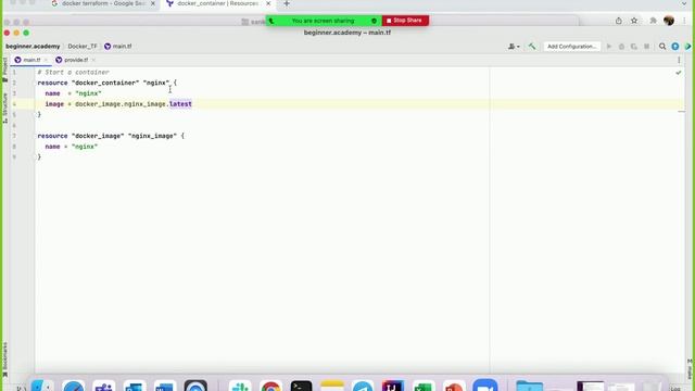 Terraform Tutorial For Beginners to create docker container | docker container with terraform смотреть онлайн
