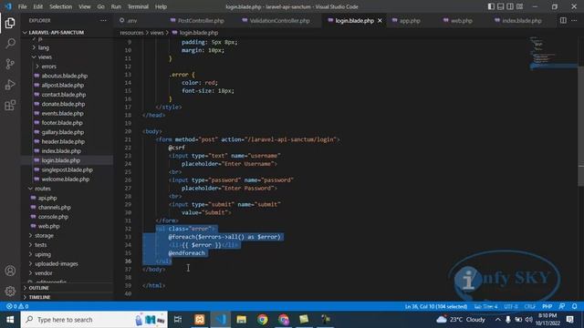 What is validation in Laravel? | Validation - Laravel | Form validation #laravel #programming смотреть онлайн