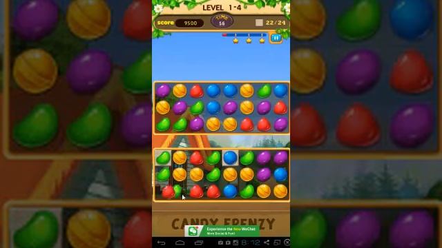 Candy Frenzy Gameplay Level 4 смотреть онлайн