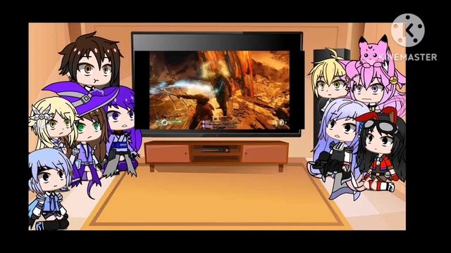 (Reupload) Genshin impact reacts to Kratos vs Magni and Modi | Gacha club | Wade смотреть онлайн