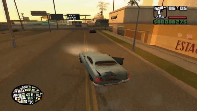 Что будет, если закрасить граффити до миссии "Граффити Грув" в GTA San Andreas. смотреть онлайн