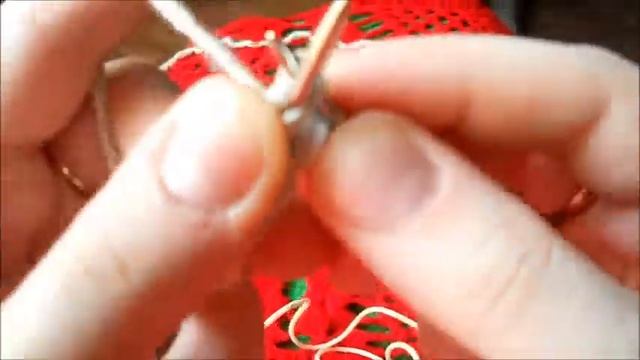 Учимся вязать изнаночные петли смотреть онлайн