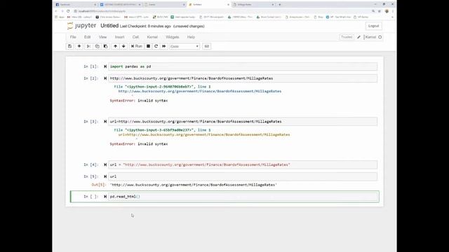Python in the Newsroom: Making Vitrual Environments, importing libraries and read_html table смотреть онлайн