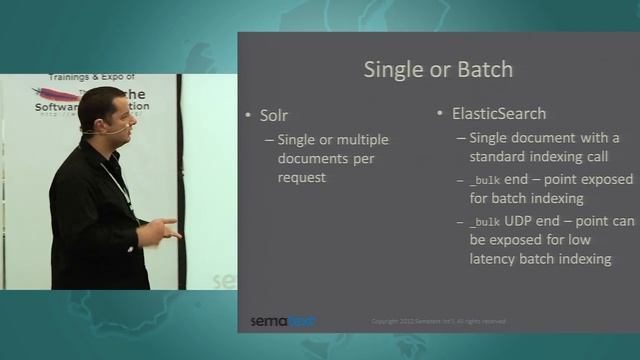 Battle of the giants: Apache Solr 4.0 vs ElasticSearch смотреть онлайн