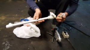 Движуха в гараже.Воздушная магистраль из ПВХ для компрессора.