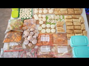 СУПЕР ЗАГОТОВКА ЕДЫ НА МЕСЯЦ В МОРОЗИЛКУ/САМАЯ УДАЧНАЯ ЗАГОТОВКА ПОЛУФАБРИКАТОВ/ ЭКОНОМИЯ ДЕНЕГ