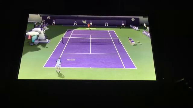 Djokivic vs Tsonga - EA Sports Grand Slam Tennis 2 смотреть онлайн