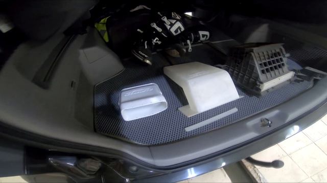 Toyota Alphard из Армении! Комплект для самостоятельной установки печки с фильтром! смотреть онлайн