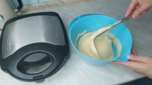 Вафли творожные за пять минут #творожныевафли