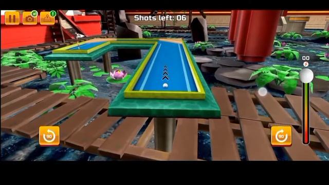 Mini golf 3d city stars offline Game смотреть онлайн
