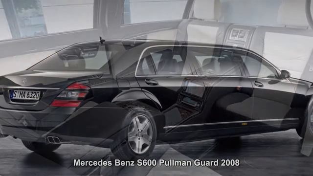 #3384. Mercedes Benz S600 Pullman Guard 2008 (лучшее видео)