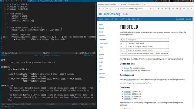 Implementing a Farbfeld Parser смотреть онлайн