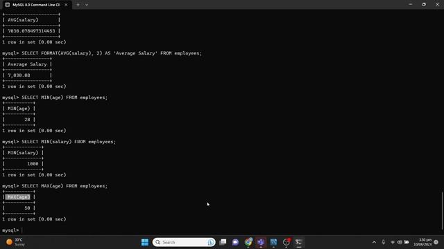 MySQL Series (Lesson 11): Aggregate Functions смотреть онлайн