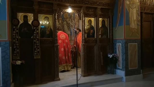 28/11/23 ΤΡΙΤΗ 6:30 ΠΡΩΪ ΟΡΘΡΟΣ/Θ.ΛΕΙΤΟΥΡΓΙΑΣ ΤΕΦΑΝΟΥ ΟΜΟΛΟΓΗΤΟΥ, ΕΙΡΗΝΑΡΧΟΥ ΜΑΡΤΥΡΟΣ. смотреть онлайн