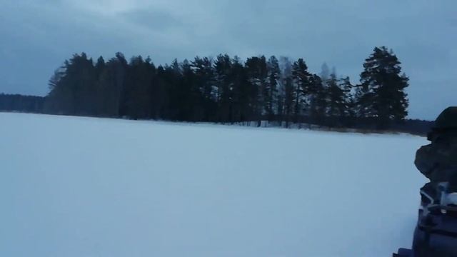 Озеро Вельё зимой смотреть онлайн