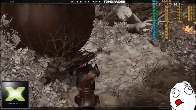 AMD A8 9600 vs Rise of the Tomb Raider смотреть онлайн