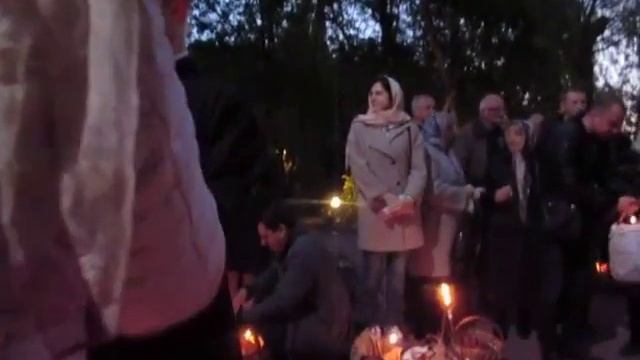 Видубицький монастир Великдень Київ 01.04.2016 смотреть онлайн