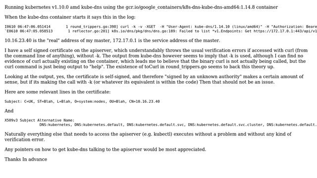 DevOps & SysAdmins: Kube dns wont connect to the Kubernetes api process смотреть онлайн