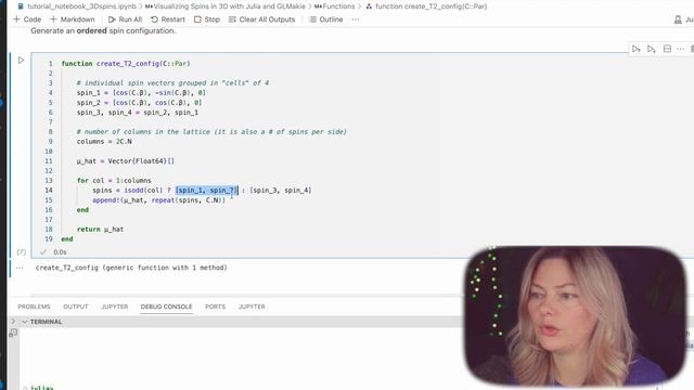 Visualizing Spins in 3D with Julia Language and GLMakie plotting library смотреть онлайн