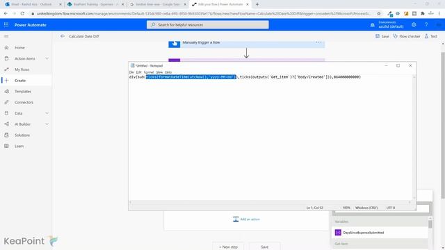 How to Calculate the Date Difference using Power Automate смотреть онлайн