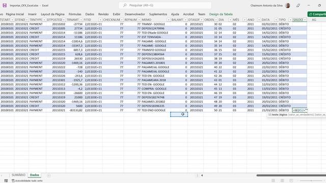 Importação de Arquivos OFX para o Excel (Grátis) смотреть онлайн