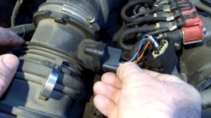 Проверка ДМРВ Датчика массового расхода воздуха Mercedes M112 W210 W211