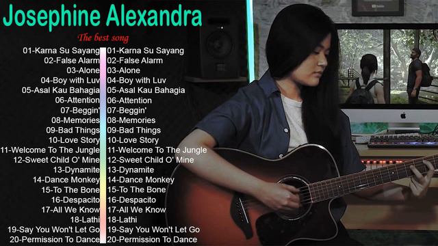 Best Of Josephine Alexandra | Josephine Alexandra Guitar Solo Wonderful Time | Josephine Alexandra