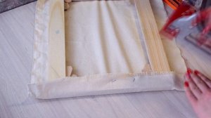 Как натянуть холст на подрамник быстро и просто. Сборка модульного подрамника.