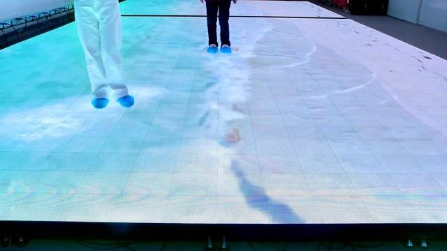 P3.91 Interactive LED floor screen смотреть онлайн