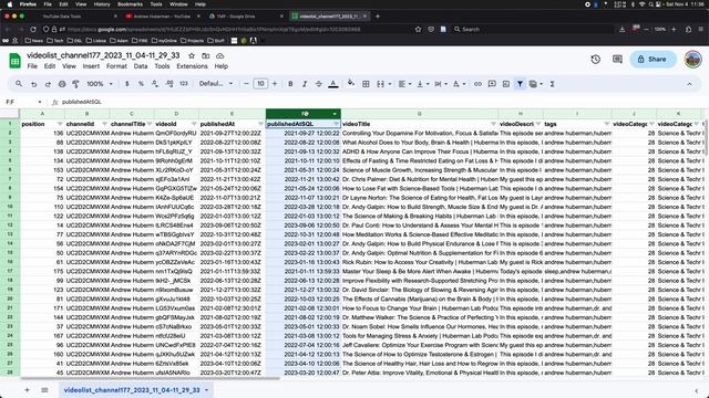 YouTube Data Tools - Video List Module (Nov 2023) смотреть онлайн